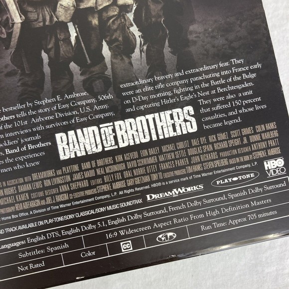 Band Of Brothers 6-Disc DVD Set Complete HBO Mini-Series Tin Box Nice - Picture 7 of 11